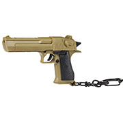 Nuprol Schlsselanhnger Israel Eagle Pistole 1:4 Miniaturmodell tan/schwarz