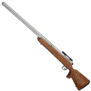 Thumbnail Farbe APS / EMG Barrett Fieldcraft Gas Bolt Action Snipergewehr 6mm BB Echtholz / silber