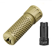 MadBull / Knight's Armament QDC CQB Suppressor Quick Detach mit 3 Prong Flash-Hider 14mm+ Tan