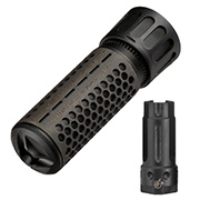 MadBull / Knight's Armament QDC CQB Suppressor Quick Detach mit 3 Prong Flash-Hider 14mm+ schwarz