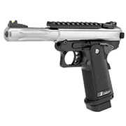 Wei-ETech Galaxy Hi-Capa 5.1 R-Frame Premium Metallschlitten GBB 6mm BB schwarz / silber - Short-Version