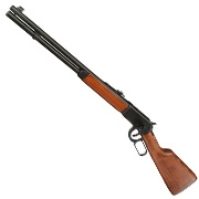 Double Bell M1894 Western Rifle mit Hlsenauswurf Vollmetall CO2 6mm BB schwarz - Echtholz-Version