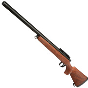 Double Bell VSR-10 Bolt Action Snipergewehr Springer 6mm BB schwarz - Holzoptik