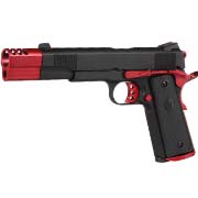 Vorsk Airsoft VP-X 1911 Vollmetall GBB 6mm BB Red Match