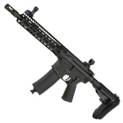 King Arms / EMG Troy Industries M4 SOCC 10.5 CQB Vollmetall S-AEG 6mm BB schwarz