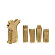 IMI M4 / M16 CG-2 Pistol Grip Griffstck mit Wechseleinstzen Tan f. VFC / WE / WA M4 GBB Serie