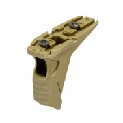 Strike Industries KeyMod / M-LOK Link Angled Hand Stop Polymer Frontgriff Flat Dark Earth