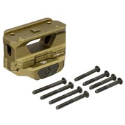 Strike Industries CNC Aluminium T1 Riser Mount dreiteilig f. 20 - 22mm Schienen Flat Dark Earth