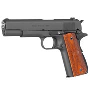 Cybergun / AWC Auto-Ordnance 1911 Vollmetall GBB 6mm BB matt schwarz - Echtholzgriffschalen