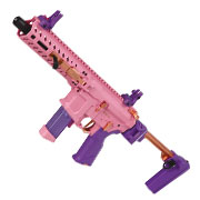 G&G FAR9 Rapid Folding PCC ETU-Mosfet Polymergehuse AEG 6mm BB Pink-Gold Edition