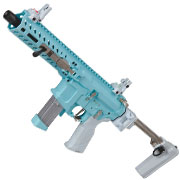 G&G FAR9 Rapid Folding PCC ETU-Mosfet Polymergehuse AEG 6mm BB Macaron Blue Edition