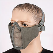 101 INC Airsoft Gittermaske grau