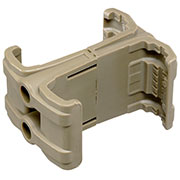 WoSport M4 / M16 / AR15 Polymer Dual-Magazinklammer / Mag Coupler tan