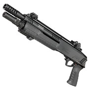 CYMA / BO Manufacture Fabarm STF12 Short 11 Zoll Vollmetall Pump Action Gas Shotgun 6mm BB schwarz