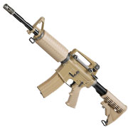 Wei-ETech M4A1 Carbine Vollmetall AWSS Open-Bolt GBB 6mm BB tan - Version 3