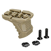 MP Airsoft LOCK Mini Hand Stop Polymer Frontgriff m. Kabelfhrung Dark Earth