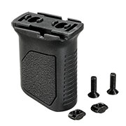 MP Airsoft LOCK Polymer Angled Vertical Frontgriff Short-Type m. Kabelfhrung schwarz