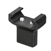 MET Aluminium Finger Stop f. 20 - 22mm Schienen schwarz