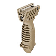 Evolution Heavy Duty Tactical Bipod Frontgriff mit integriertem Zweibein f. 20 - 22mm Schienen tan