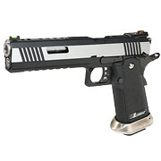 Wei-ETech Hi-Capa 6 WET Force Type-A Vollmetall GBB 6mm BB silber