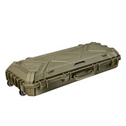 SRC Rainproof Hard Case Waffenkoffer / Trolley 97 x 40 x 16 cm Waben-Schaumstoff Ranger Green