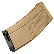 Nuprol M4 / M16 L-Mag Polymer-Magazin Mid-Cap 150 Schuss tan