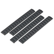 Thumbnail Farbe Amarok Sports M-LOK Soft Gummi Rail Cover Set 3 Panels (4 Stck) schwarz