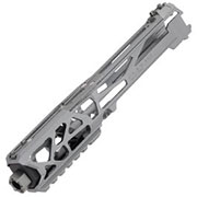 Thumbnail Farbe CTM Airsoft CNC Aluminium FUKU-2 Upper Receiver Kit Skeleton grau / schwarz f. Action Army AAP-01/C GBB Pistolen