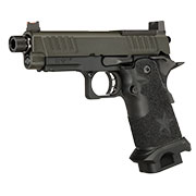 Thumbnail Farbe EMG Staccato 2011 C2 Vollmetall Hand Stippling Grip GBB 6mm BB schwarz - CNC Version