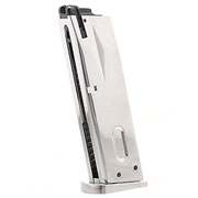 KLI KL92 GBB Magazin 25 Schuss (Softairgas-Version) Chrome-Finish