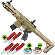 Thumbnail Farbe SIG Sauer MPX Gen 2 CO2 Luftgewehr 4,5 mm Diabolo Set inkl.  1000 Diabolos 4,5mm und 5x 88g CO2 Kapseln