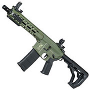 Thumbnail Farbe Delta Armory M4 AR15 Charlie M-LOK 10 Zoll Eagle ETU Mosfet S-AEG 6mm BB oliv