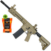 Thumbnail Farbe Evolution Airsoft M4 Recon S 14.5 Zoll Carbontech AEG 6mm BB tan