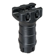Thumbnail Farbe Double Bell TD-Style Stubby Frontgriff f. 20 - 22 mm Schienen schwarz