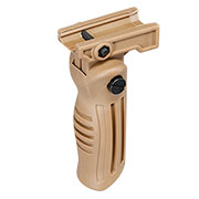 Thumbnail Farbe Double Bell Folding Vertical Frontgriff f. 20 - 22 mm Schienen tan