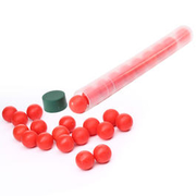 New Legion Gummigeschosse Rubber Balls Kaliber .68 10 Stck rot