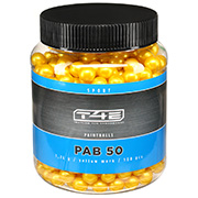 T4E Farbkugeln PAB 50 Sport Kaliber .50 - 500 Stck gelb