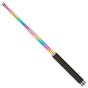 Teleskopschlagstock 21 Zoll Rainbow inkl. Holster