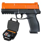 Thumbnail Farbe P2P Secure 68P CO2-RAM Pistole Kal. .68 im Komplettset mit Softkoffer orange / schwarz