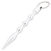 Thumbnail Farbe Kubotan gewellt mit Schl�sselring silber