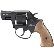 Röhm RG 59 Schreckschuss-Revolver 9mm R.K. brüniert Holzoptik