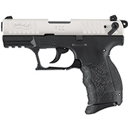 Walther P22Q Schreckschuss Pistole 9mm P.A.K. nickel inkl. austauschbare Griffrcken (S, L)