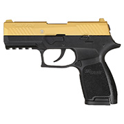 Sig Sauer P320 Schreckschuss Pistole 9mm P.A.K. gold inkl. Waffenkoffer