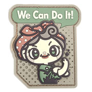 Mil-Spec Monkey 3D Rubber Patch We Can Do It Cute multicam