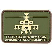 Mil-Spec Monkey 3D Rubber Patch Helisexual multicam