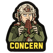 Mil-Spec Monkey 3D Rubber Patch Concern farbig