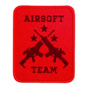 101INC. Aufnher Airsoft Team rot