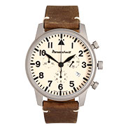 Thumbnail Farbe Messerschmitt Fliegerchrono ME-4544-BL Uhr mit Lederarmband