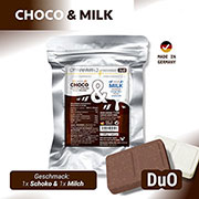 Convar-7 Riegel High Energy Bar NextGen Duo Schoko & Milch 120 g Langzeitlebensmittel - Ideal fr Outdoor, Notvorrat und Kri