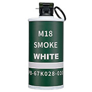 Thumbnail Farbe WoSport US M18 Deko Rauch-Handgranate mit Metall-Clip - White Smoke Edition